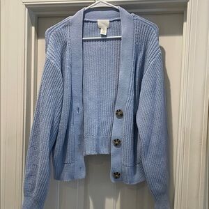 H&M Light Blue Women's Cardigan Sweater